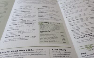 The Art & Science of Menu Design