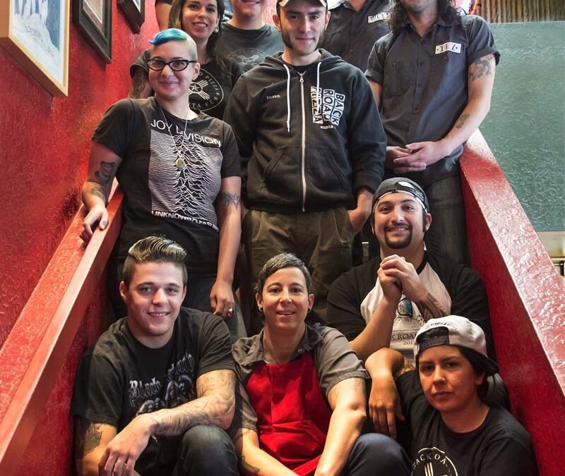 Back Road Pizza, Santa Fe, NM — Making a Connection