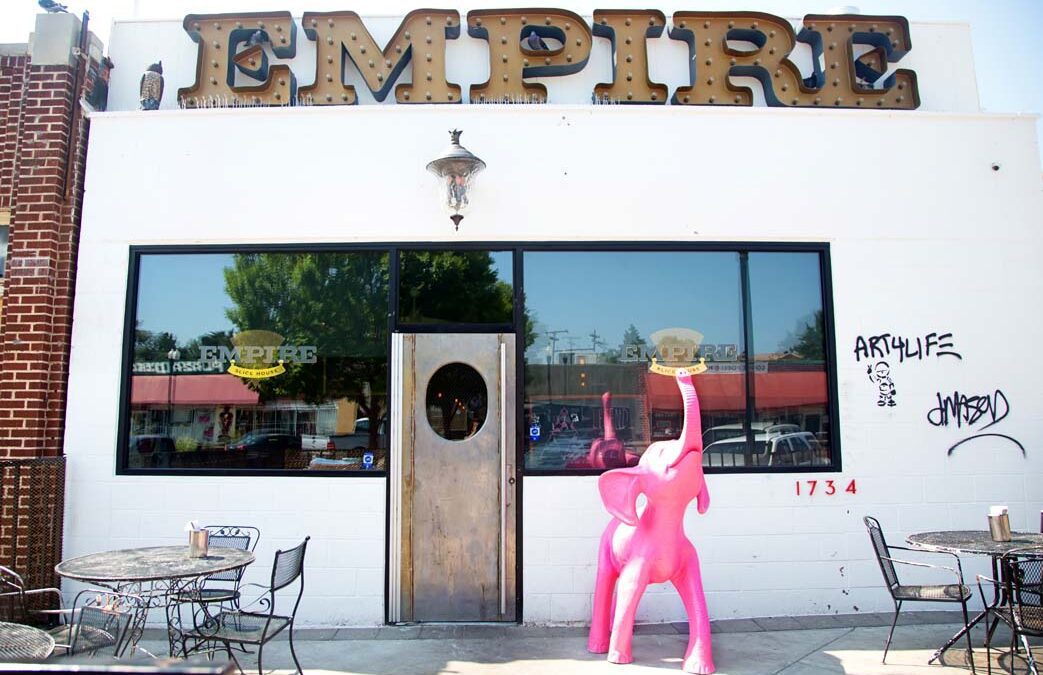 Places that Rock: Empire Slice House / Pizza Villa / My Pizzetta / Sedona Pizza Co.