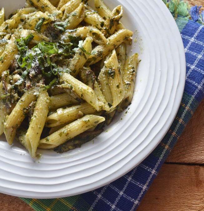 Trending Recipe: Wild Mushroom Pesto Penne How To