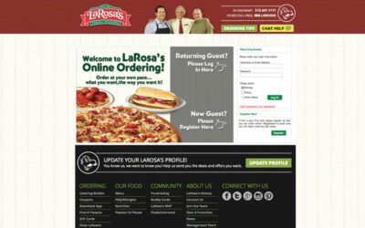 Online Ordering: Web Sales