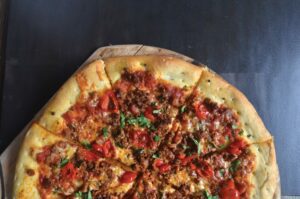 Image of Spanish Chorizo Manchego Pizza