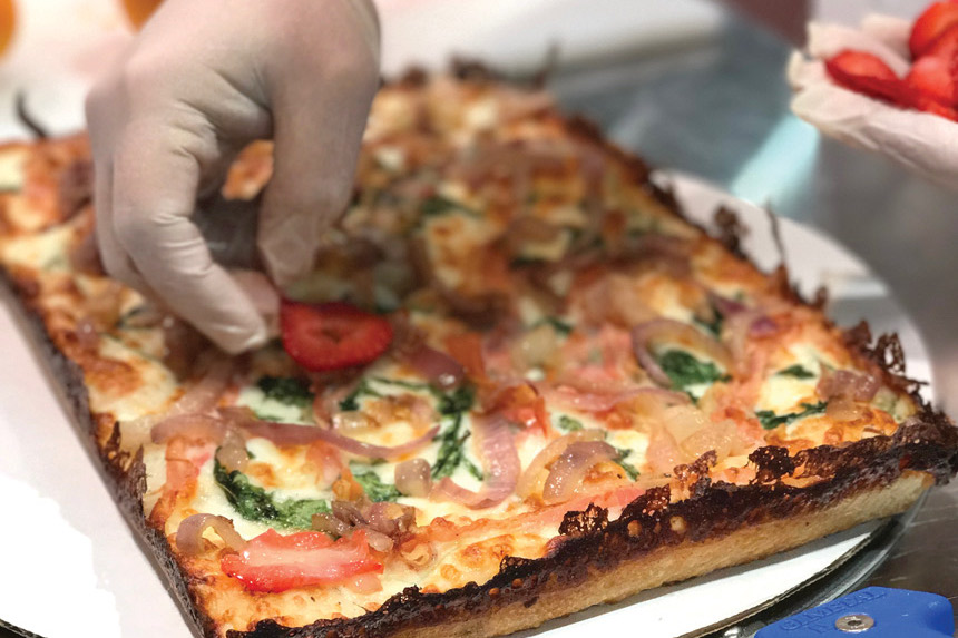 detroit style pizza, pizza styles, 