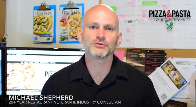 Michael shepherd, video, 20-percent profit margin, pizza and pasta northeast, pizza show