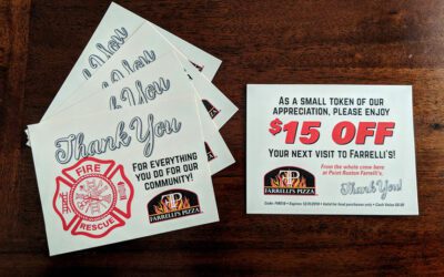 Build sales by extending thanks