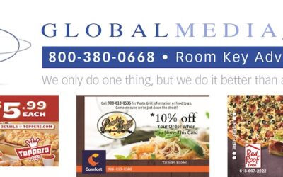 Hotel Room Key Advertising