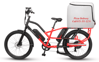 Introducing a special Electric Bike for Pizza Delivery