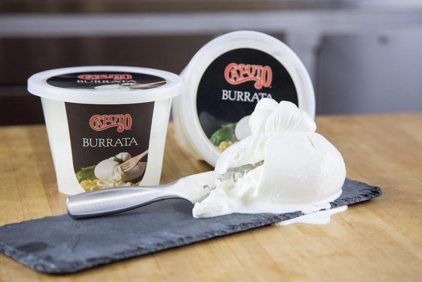 burrata, caputo cheese