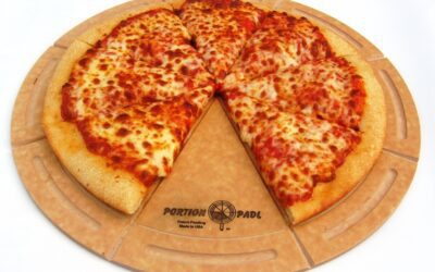 First Touchless Pizza Serving Plate for Restaurants