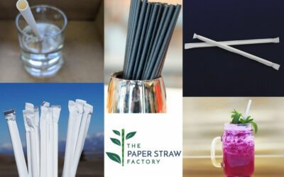 Eco-Friendly Paper Straws by The Paper Straw Factory