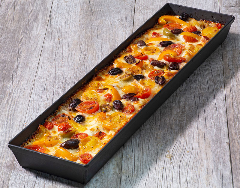 Square hotsell pizza pans