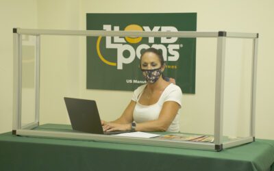 Custom Barriers and Sneeze Guards Protect Staff, Customers
