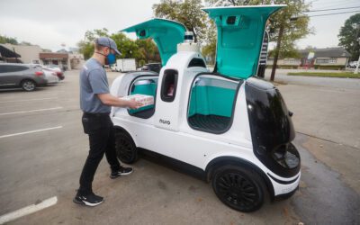 Domino’s and Nuro Launch Autonomous Pizza Delivery with On-Road Robot