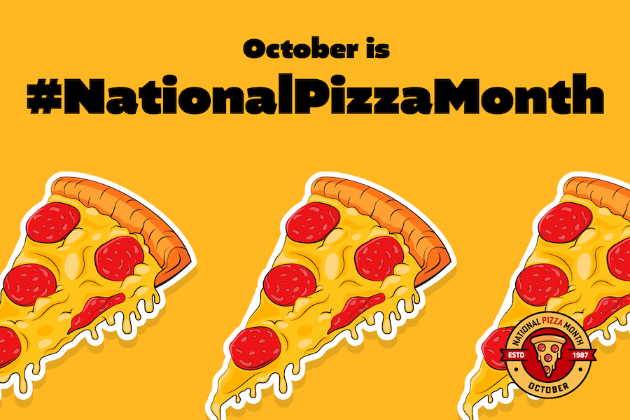 Happy National Pizza Month, October is National Pizza Month. We thank you  America's pizzerias and the amazing people of the pizzeria industry. Have  the BIGGEST October ever! Happy