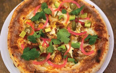 On Deck: Cauliflower and Pickled Pepper Taco Pizza