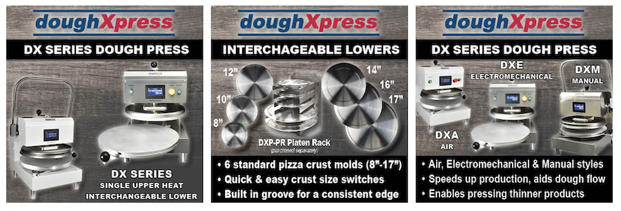 doughXpress DX Series Dough/Pizza Presses