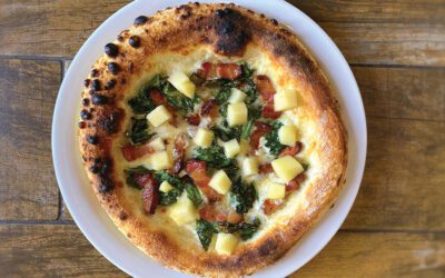 On Deck: Pork Belly and Honey Crisp Apples Pizza