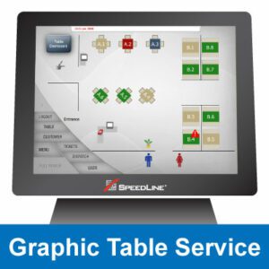 Speedline POS Graphical Table Layout & Service Dashboard