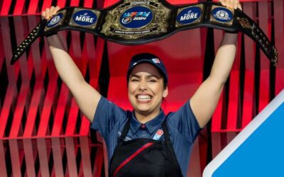 Joana Mendes Wins Domino’s 2024 ‘World’s Fastest Pizza Maker’ Title