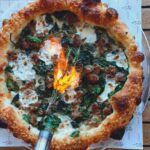 On Deck: Sausage and Rosemary Pizza