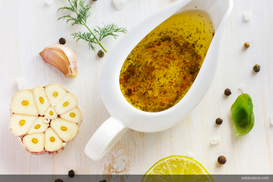 housemade dressing, Italian vinaigrette