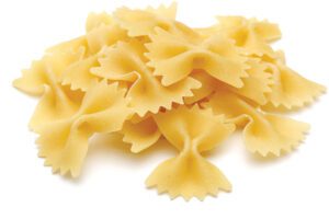 Farfalle, bow tie pasta