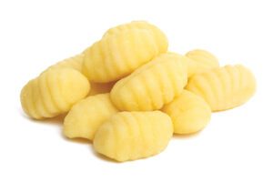 gnocchi, dumpling-like dough, soft pillowy pasta