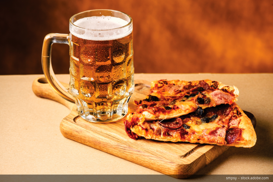 beer and pizza slices, Brewery Collaborations: Custom Beers for Pizzerias & Bars