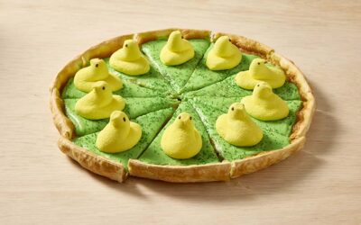 Peeps on Pizza? Pizza Inn Offers Limited-time Easter Dessert