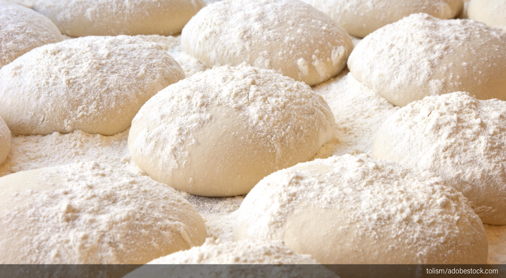 perfect dough ball weight, floured pizza dough balls