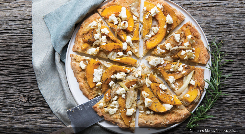 squash pizza