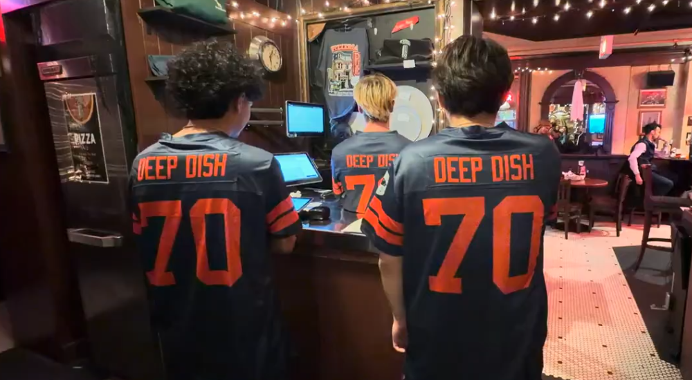 Image from Pizzeria Due's 70th anniversary party