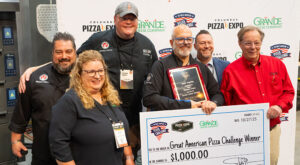 Image of Tore Trupiano winning America's Best Dessert Pizza.