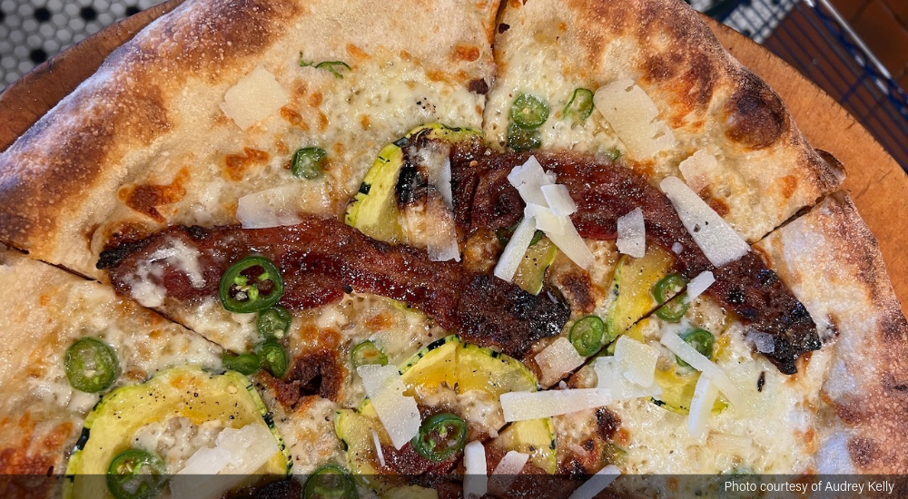 Candied Bacon and Peppered Squash