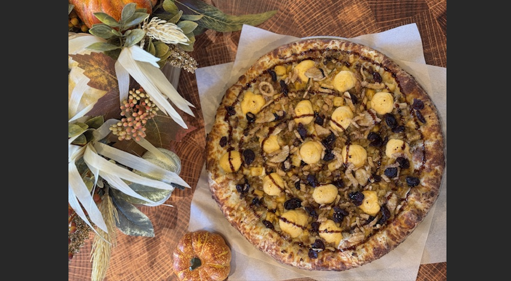 Prohibition Pizza, Thanksgiving Pizza, High Springs, Florida