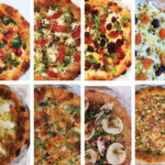 Collection of pizzas created by Chris Decker for his On Deck column in Pizza Today magazine.