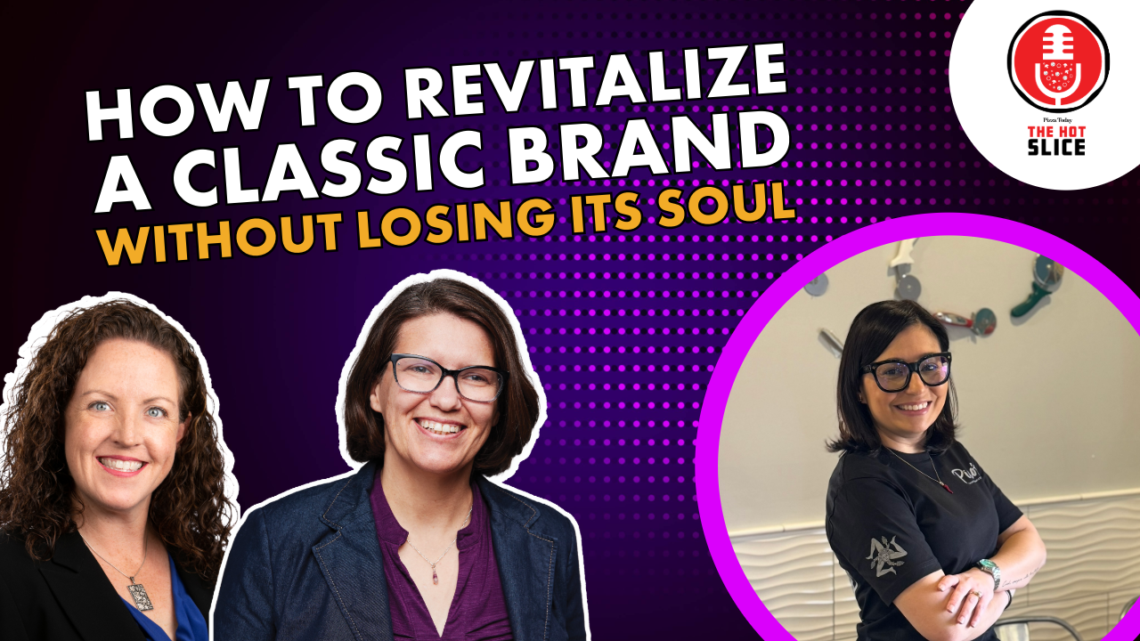 Marilena Lentini, owner of Pino’s Italian Restaurant & Pizzeria in Farmville, Virginia, on The Hot Slice Podcast with Pizza Today