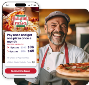 PizzaBox loyalty example