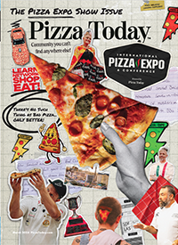 Image of Pizza Today magazine's March 2026 cover.