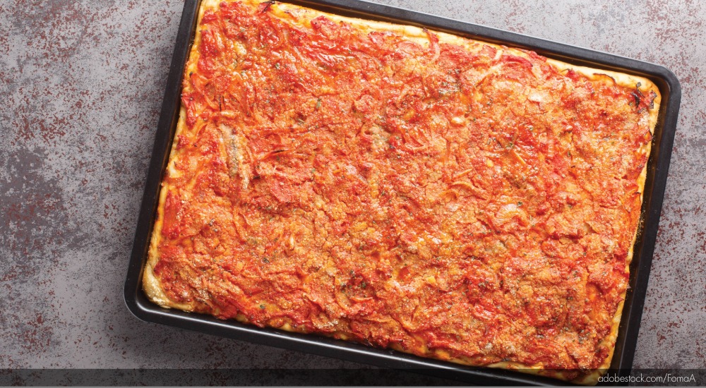 par-baking pizzas