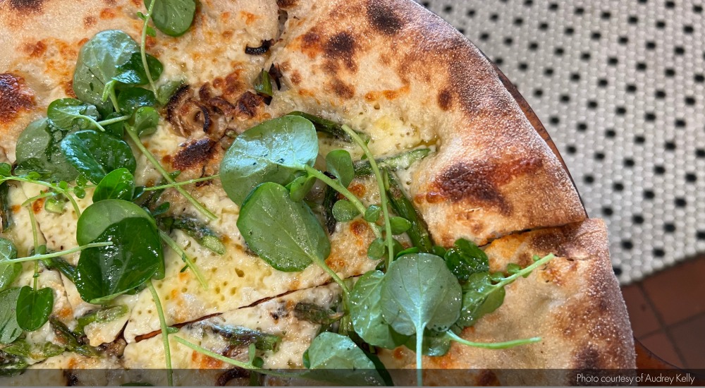Image of Spring Greens Pizza
