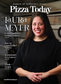 April 2026, Pizza Today Magazine, magazine cover, Laura Meyer