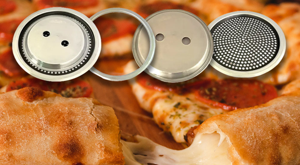 Image of Lloyd Pans' three-part stuffed crust system.