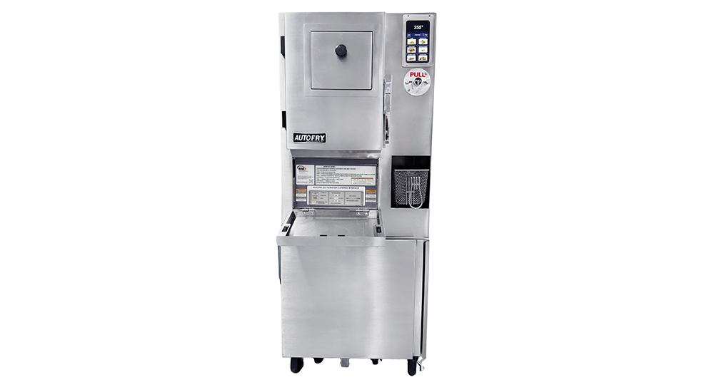 Image of the AutoFry® MTI-10X PRO, the newest model in its innovative PRO Series of automated deep fryers.