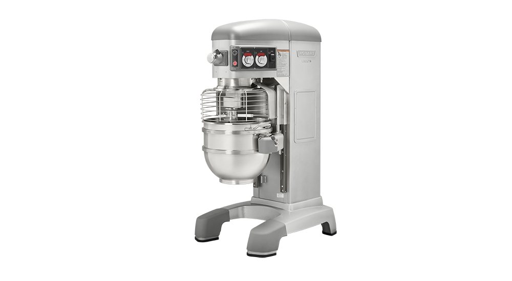 Image of Hobart HL600 mixer with yoke feet.